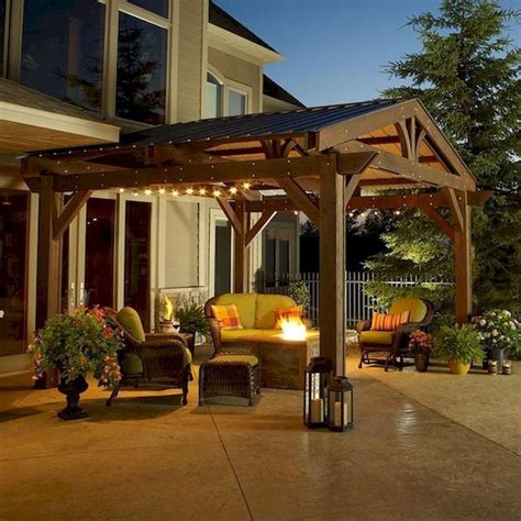 pergola designs with covered roof